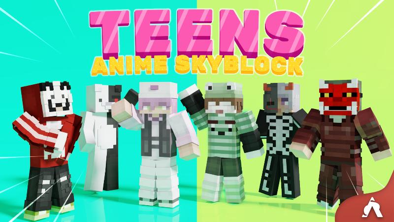 Teens Anime Skyblock Key Art