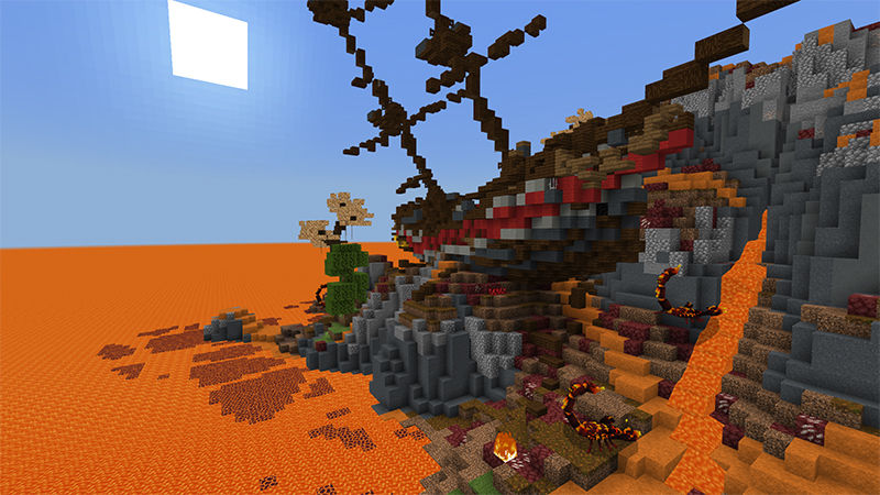 Lava Block Survival by Team Visionary