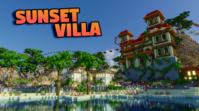 Sunset Villa Key Art