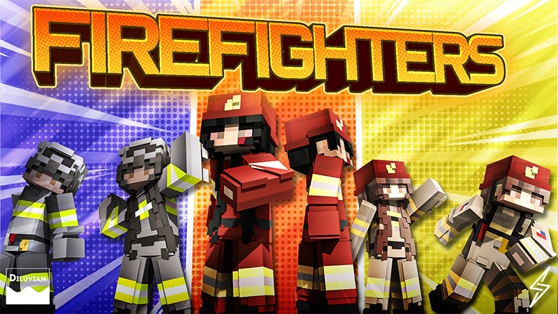 Firefighters on the Minecraft Marketplace by Diluvian Firefighters on the Minecraft Marketplace by Diluvian