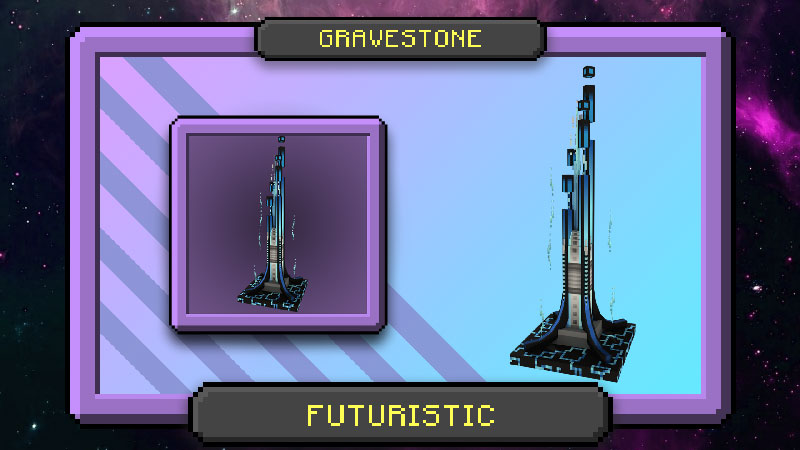 Futuristic Gravestone Key Art