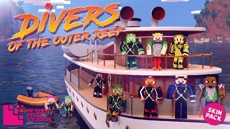 Divers of the Outer Reef Key Art