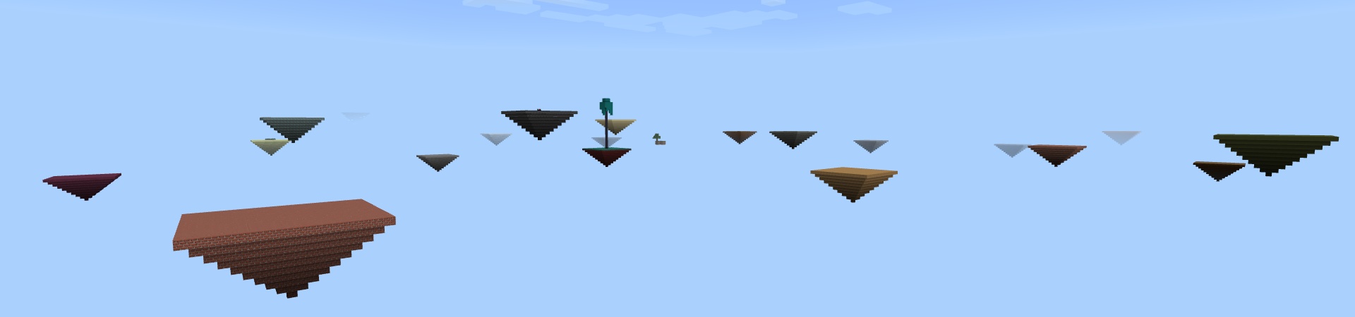 Pyramid Skyblock Panorama