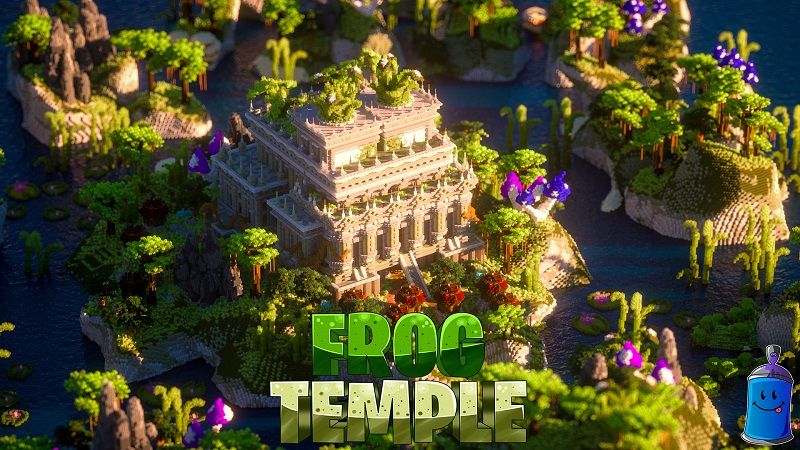 Frog Temple In Minecraft Marketplace Minecraft
