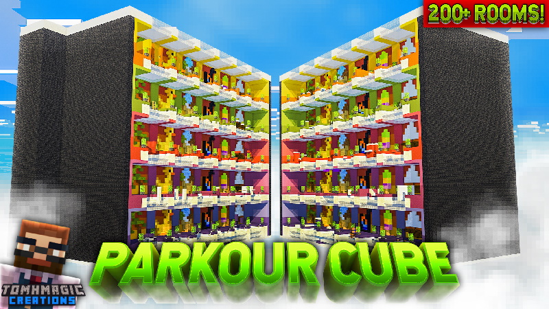 Parkour Cube Key Art