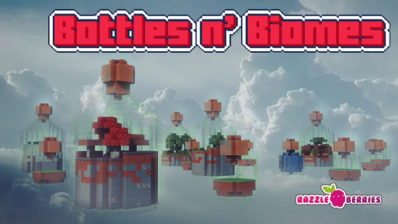 Bottles n' Biomes Key Art