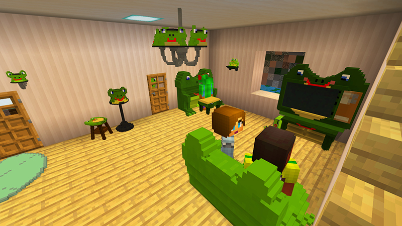 Froggy Furniture by House of How (Minecraft Marketplace Map