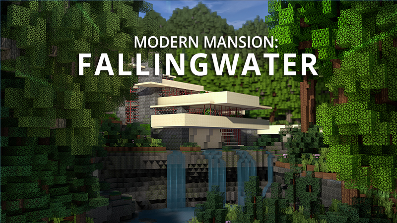 Modern Mansion: Fallingwater Key Art