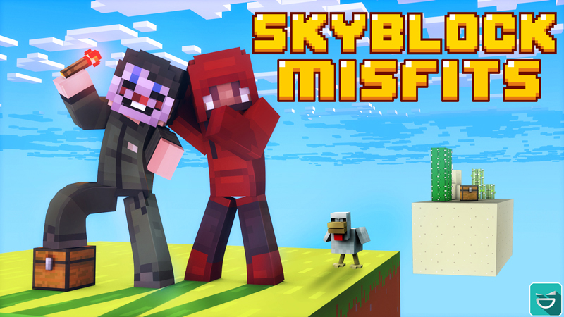 Skyblock Misfits Key Art