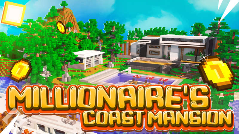 Millionaire's Coast Mansion Key Art