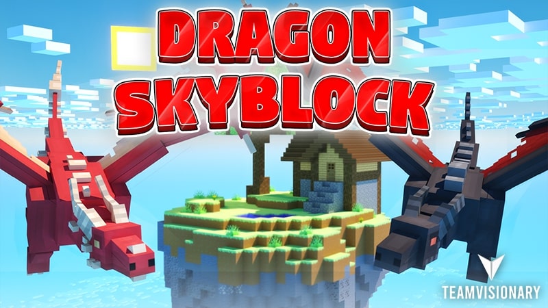 Dragon Skyblock Key Art