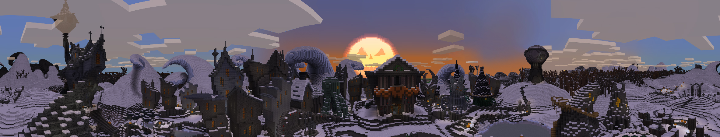 The Nightmare Before Christmas In Minecraft Marketplace Minecraft