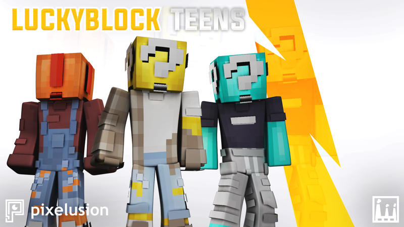 LuckyBlock Teens Key Art