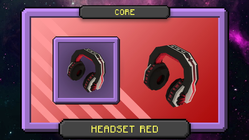 Red Headset Core Key Art