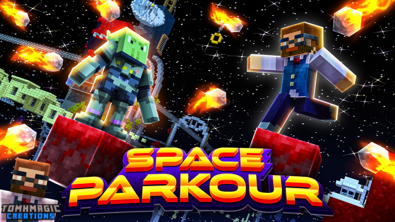 Space Parkour Key Art