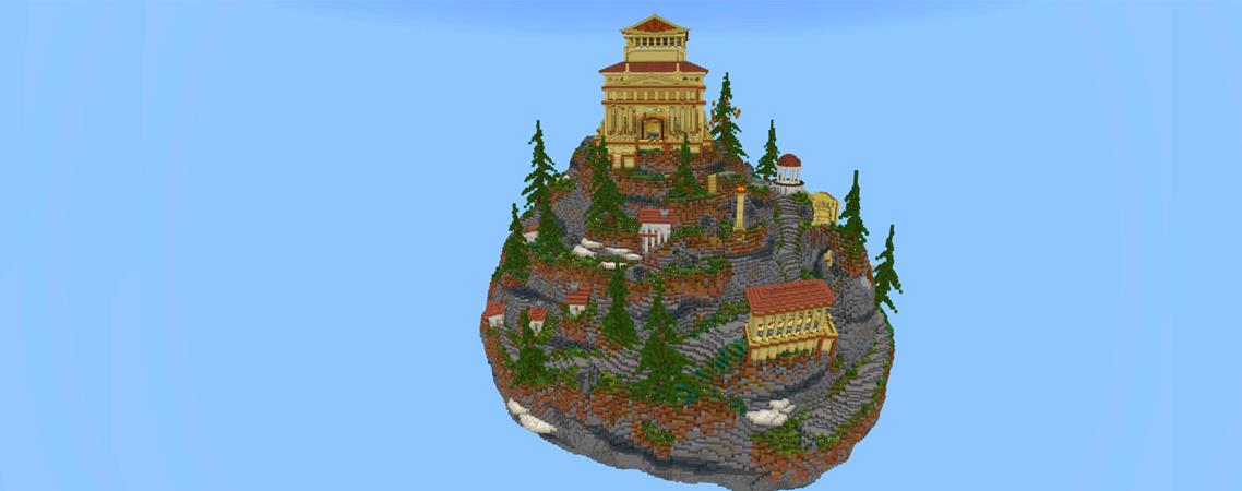 Roman Skyblock Panorama