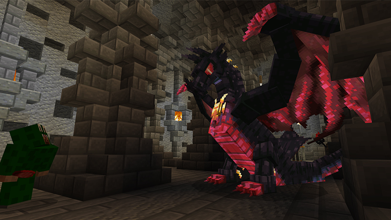 DragonFire : Bedrock Edition Screenshot #1