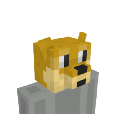 Doggie Head on the Minecraft Marketplace by Cleverlike Doggie Head on the Minecraft Marketplace by Cleverlike
