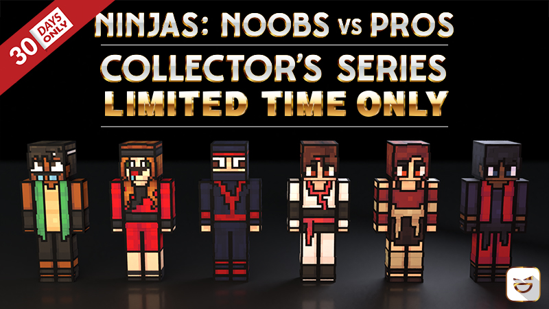 Ninjas: Noobs vs Pros Limited Key Art