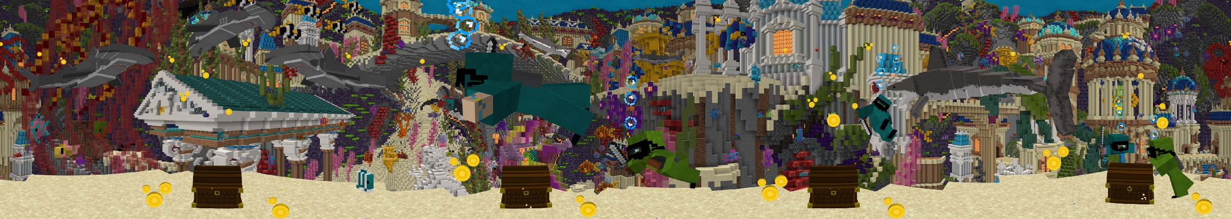 Atlantis Treasure Wars Panorama