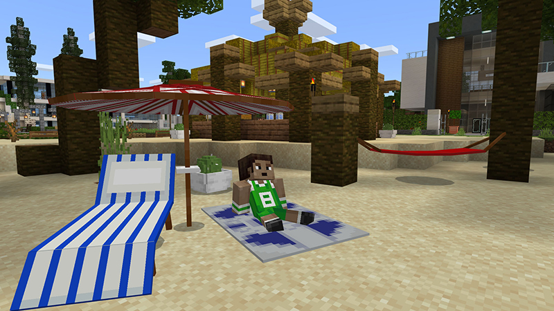 minecraft balcony furniture