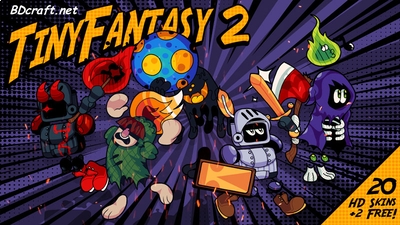 Tiny Fantasy 2 Skins on the Minecraft Marketplace by BDcraft Tiny Fantasy 2 Skins on the Minecraft Marketplace by BDcraft