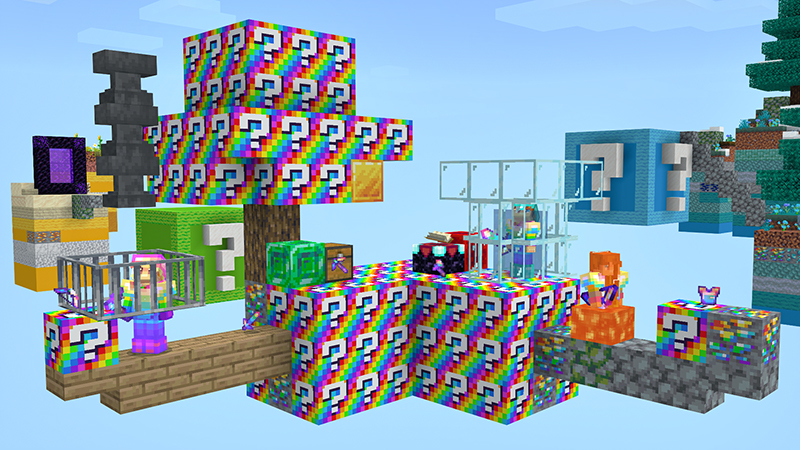 Skyblock Lucky Block: Rainbow by Blocky