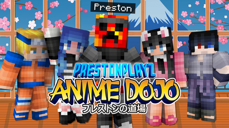 PrestonPlayz Anime Dojo Key Art