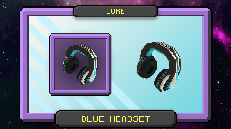 Blue Headset Core Key Art