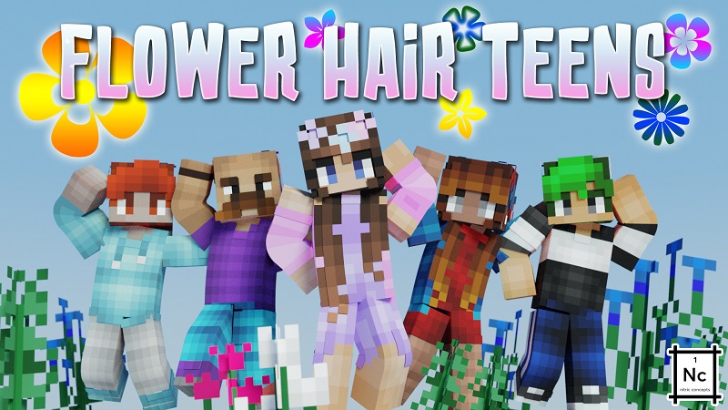 Flower Hair Teens In Minecraft Marketplace Minecraft
