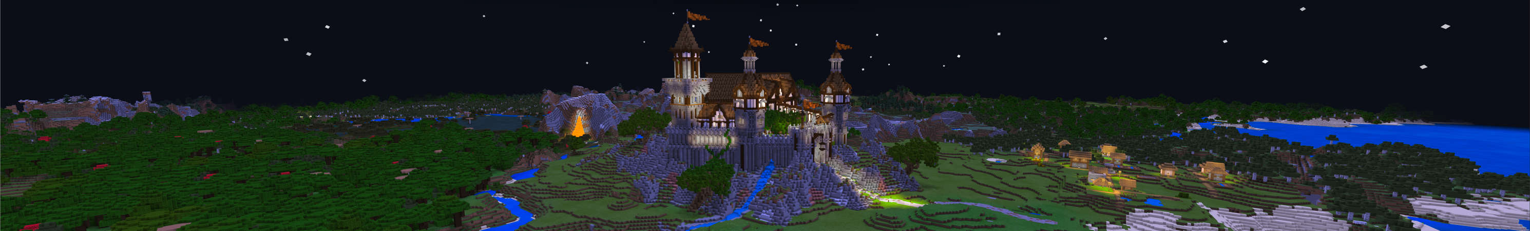 Twilight Castle Panorama