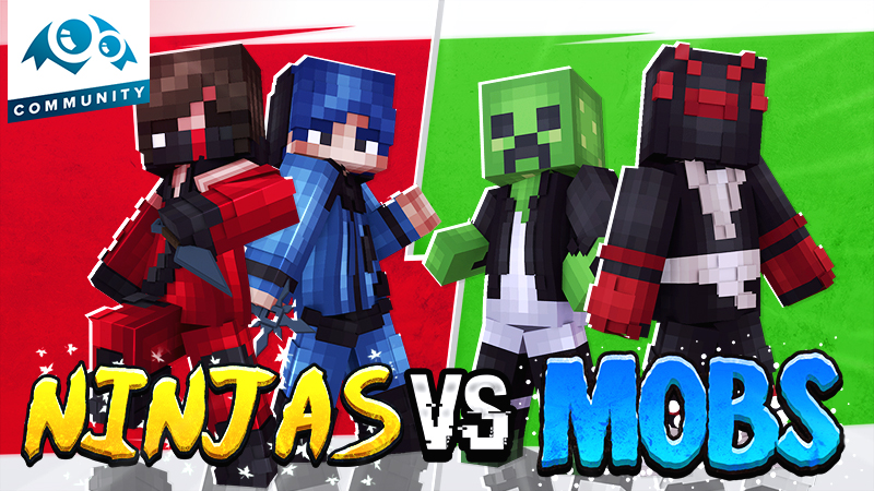 Ninjas vs Mobs Key Art