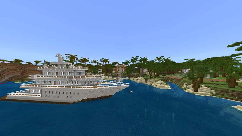 Luxury Yacht Port In Minecraft Marketplace Minecraft