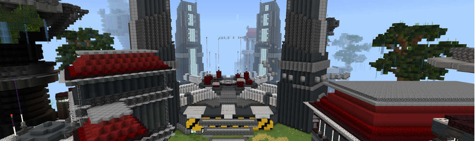 Sci Fi Skyblock Panorama