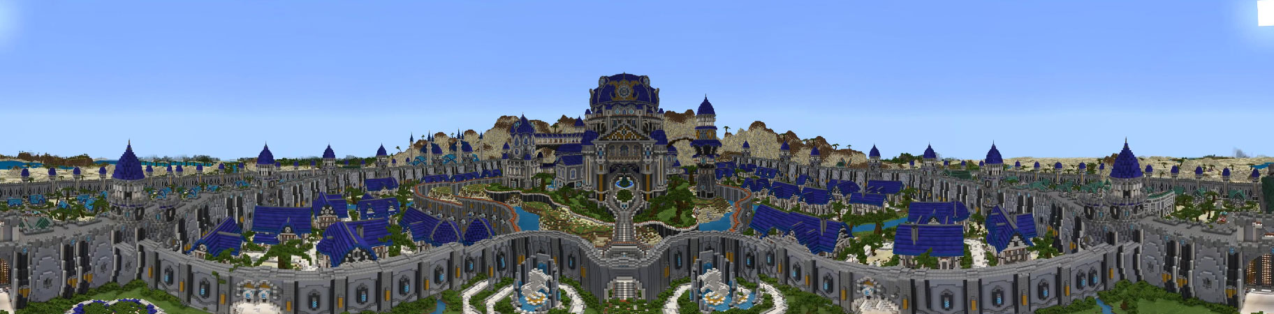 Sapphire City In Minecraft Marketplace Minecraft