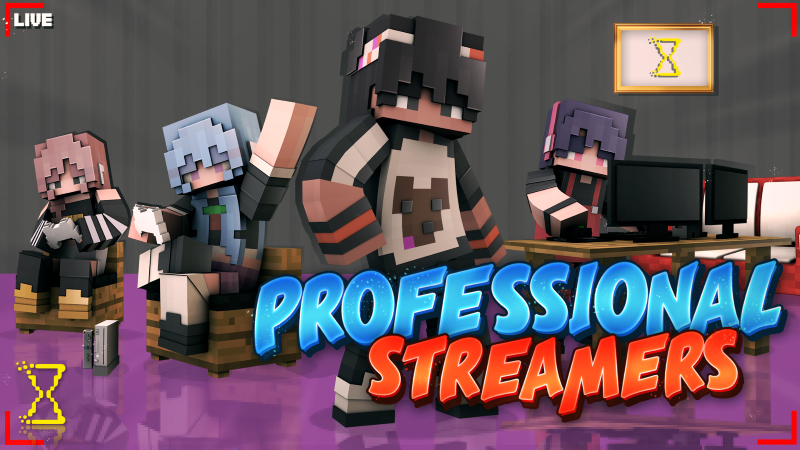 Professional Streamers Key Art