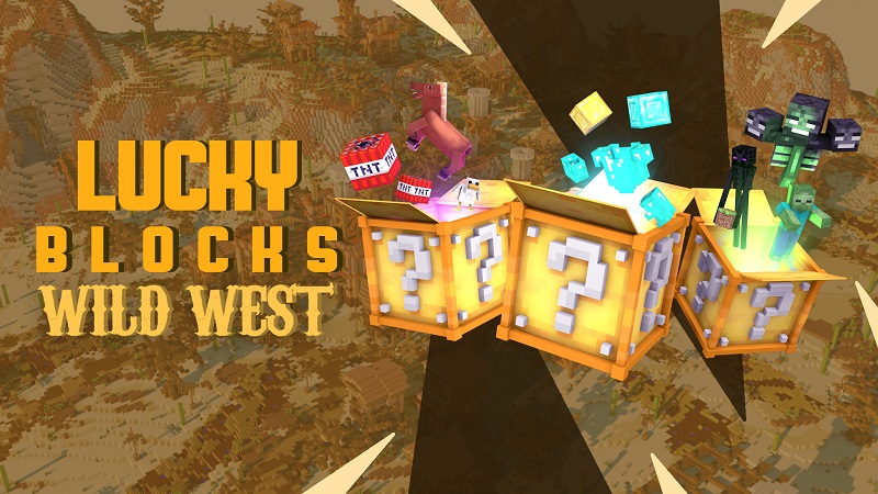 Lucky Blocks Wild West In Minecraft Marketplace Minecraft