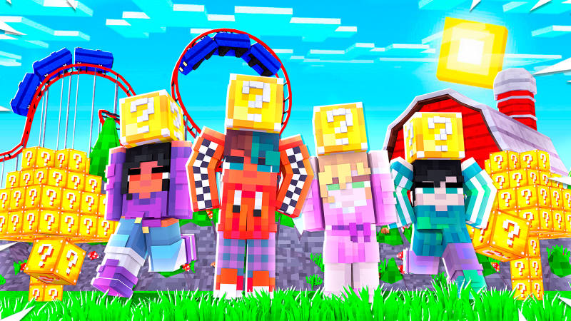 Luckyblockers on the Minecraft Marketplace by BLOCKLAB Studios Luckyblockers on the Minecraft Marketplace by BLOCKLAB Studios
