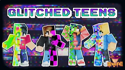 Glitched Teens on the Minecraft Marketplace by Magefall Glitched Teens on the Minecraft Marketplace by Magefall