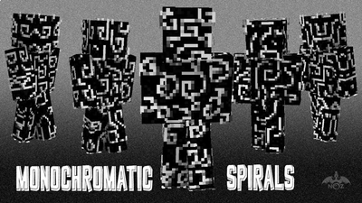 Monochromatic Spirals on the Minecraft Marketplace by Dragnoz Monochromatic Spirals on the Minecraft Marketplace by Dragnoz