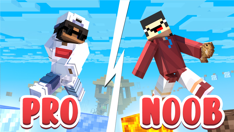 Noob vs. Pro Parkour Key Art