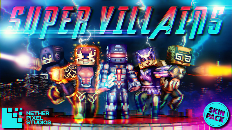 Super Villains Key Art