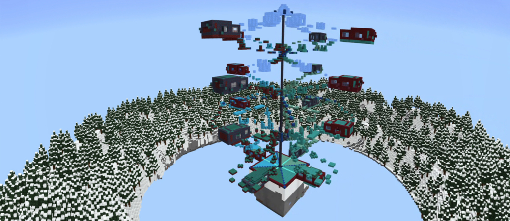 Parkour Wars: Winter Edition Panorama