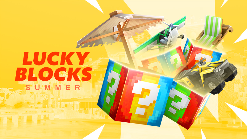 Lucky Blocks: Summer Key Art