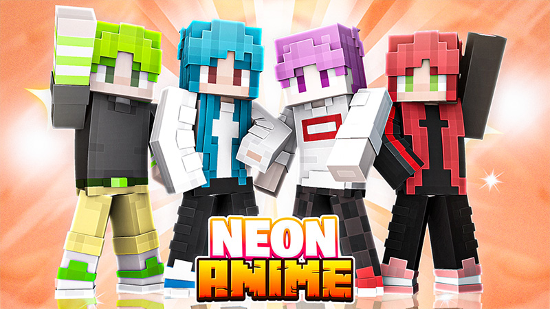 Neon Anime Key Art