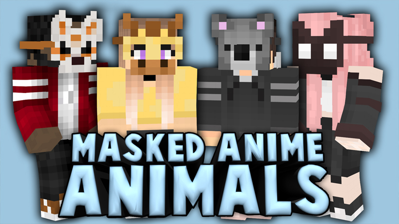 Masked Anime Animals Key Art