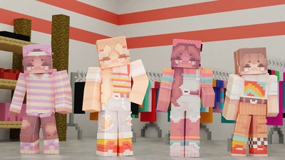 Thrift Store Fashion on the Minecraft Marketplace by CubeCraft Games Thrift Store Fashion on the Minecraft Marketplace by CubeCraft Games