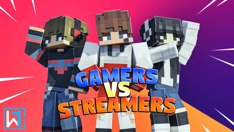 Gamers vs Streamers Key Art