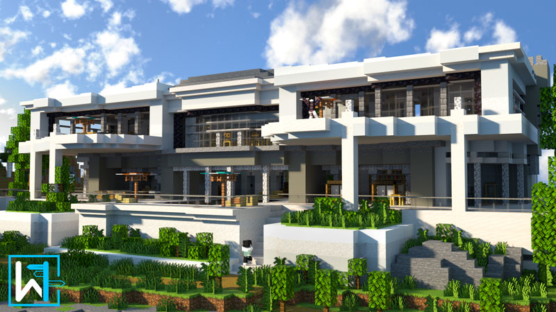 Millionaire Party Mansion In Minecraft Marketplace Minecraft