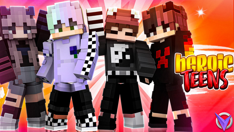 Heroic Teens by Team Visionary (Minecraft Skin Pack) - Minecraft ...